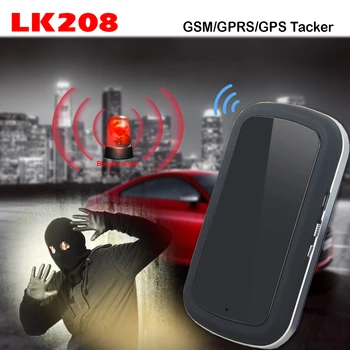 

Multi-functional Car GPS tracker LK208 mini GPS Large capacity polymer battery Overspeed alarm Global Position Service Platform