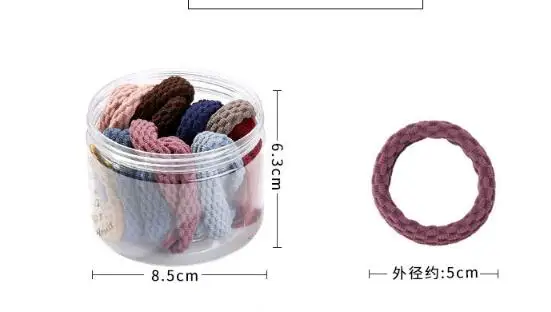 

Girls Fashion Color Elastic Hair Band Lovely Kids Children Hair Ropes Hair Accessories Mix Rubber Bands Headwear
