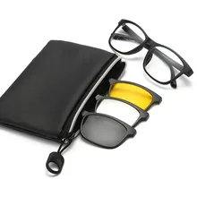 MINCL/Новое расстояние пресбиопические очки три Поляризованные Солнцезащитные зеркальные линзы набор ретро очки LXL