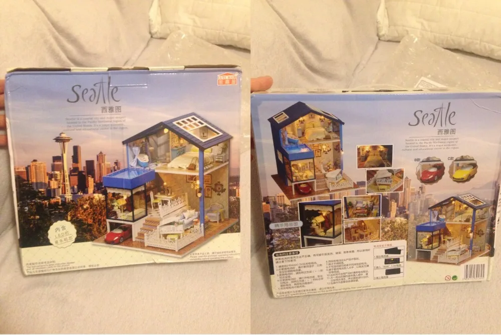 Secret Of Seattle DIY 3D Miniature Dollhouse Kit