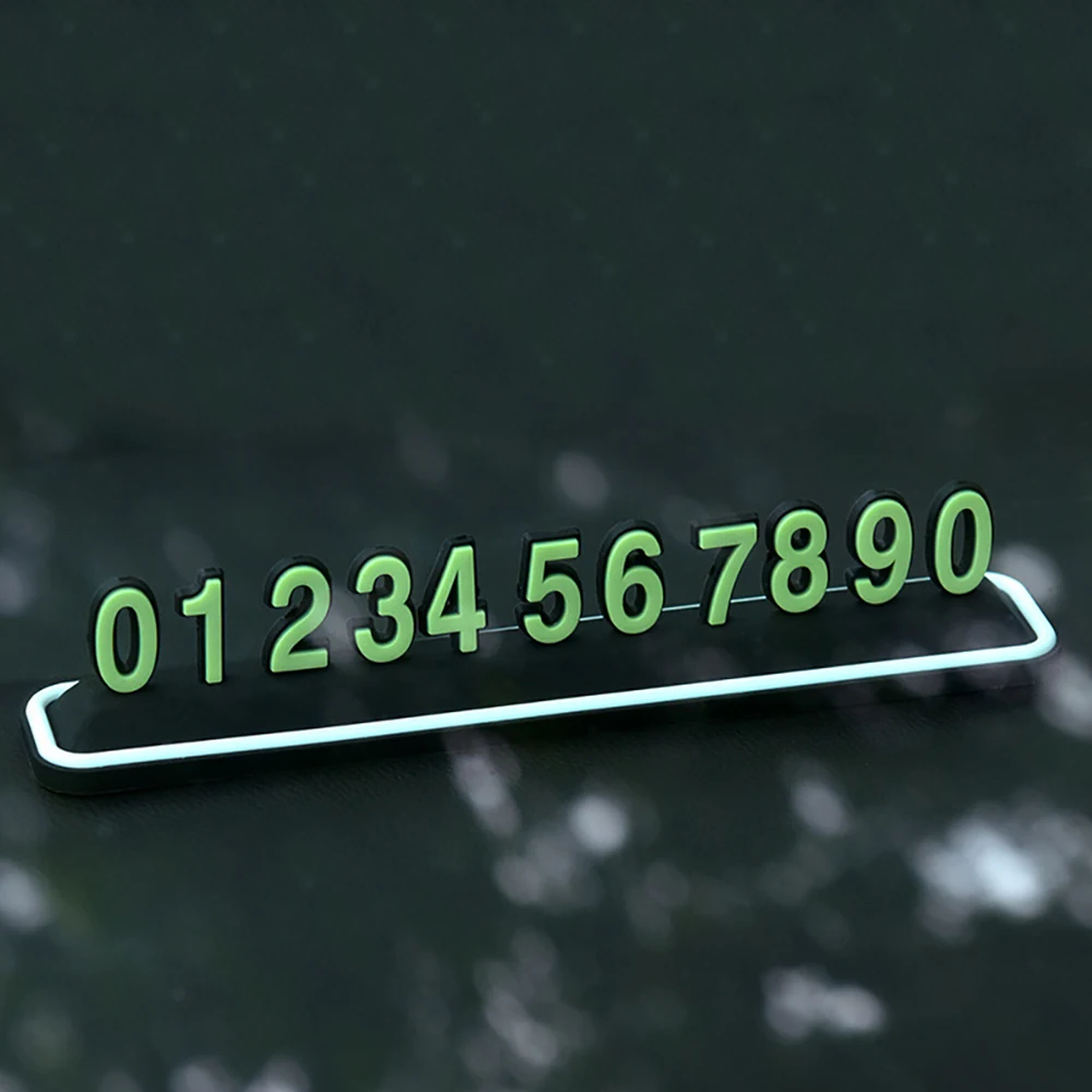 Car Styling Luminous Auto Temporary Parking Card Universal Automotive Sticker Telephone Number Plates Automobiles Accessories
Car Styling Luminous Auto Temporary Parking Card Universal Automotive Sticker Telephone Number Plates Automobiles Accessories