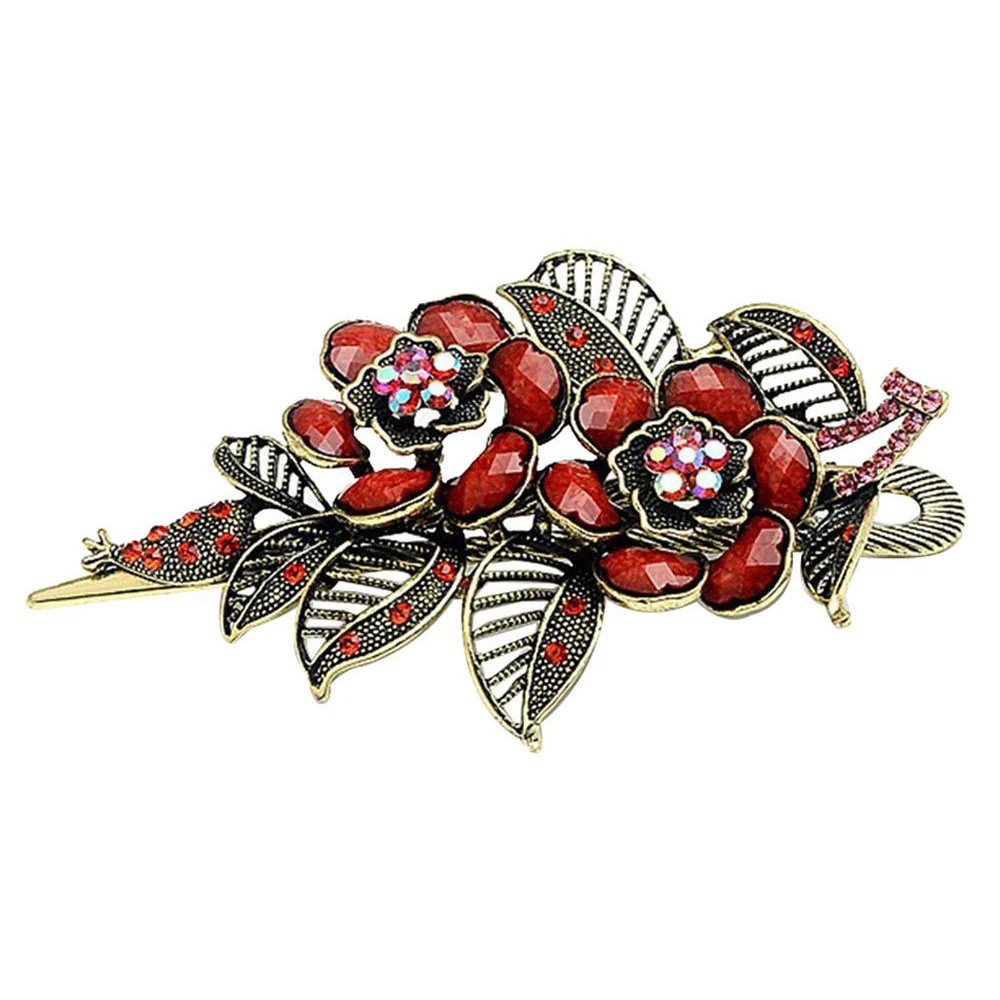 font b Fashion b font Vintage font b Jewelry b font Charm Rose Flowers With