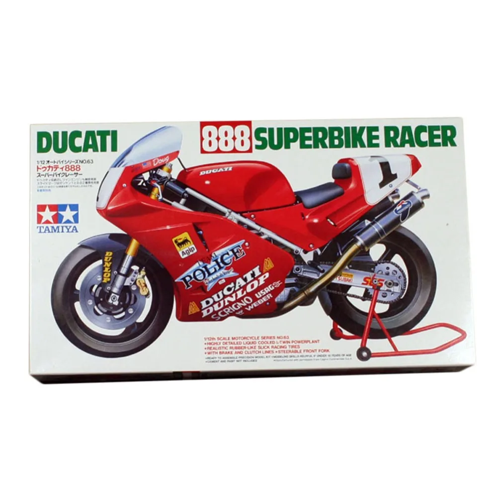 OHS Tamiya 14063 888 1/12 SuperBike Racer весы сборки модель мотоцикла Строительство наборы