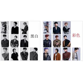 

Kpop SF9 Mini Album NARCISSUS Photo Stikcy Card Crystal Card Sticker Photocard Sticker 10pcs/set