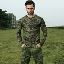 Новые камуфляжные Сетчатые эластичные быстросохнущие футболки с круглым вырезом и длинными рукавами, футболки MC MTP MCA