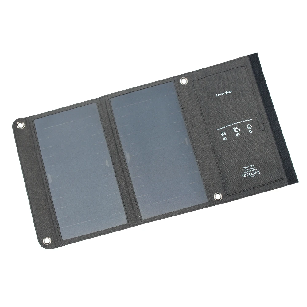 Fovigour 5v 14w carregador solar com painéis