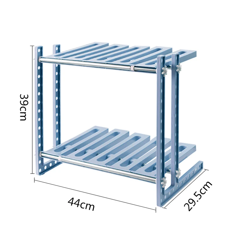  vanzlife Adjustable shelf under ground sink receive a rack shelf in the kitchen kitchen utensils an