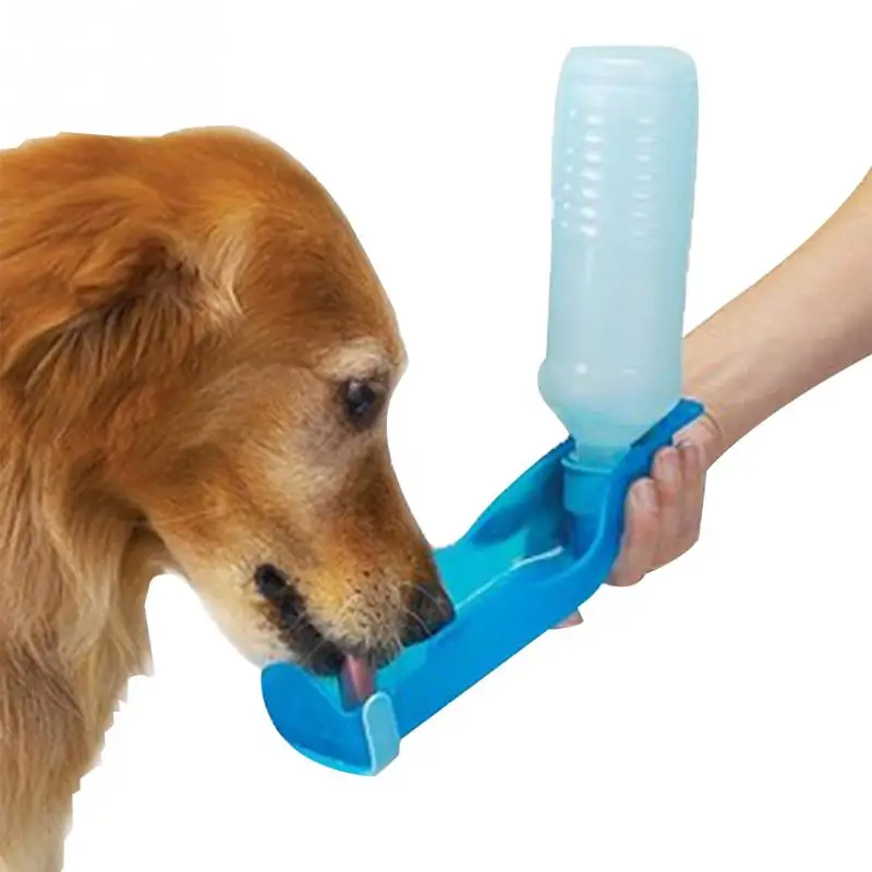 

Water Feeding Drink Bottle Potable Pet Dog Cat 500ml / 250ml Plastic Hiking Travelling Pets Folding Water Dispenser Drinker Feed