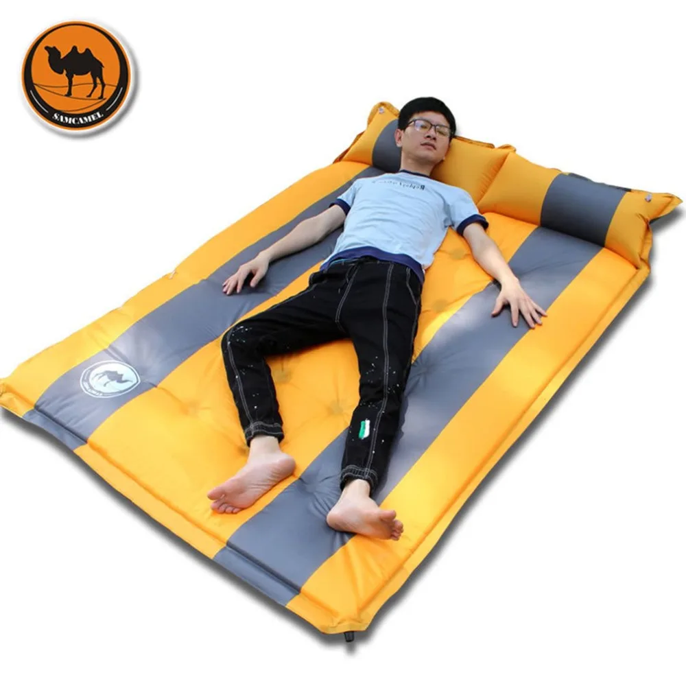 

Desert Camel CS033-1 Outdoor Camping Moistureproof Picnic Automatic Inflatable Sleeping Mat Mattress Beach Mat With Pillow New