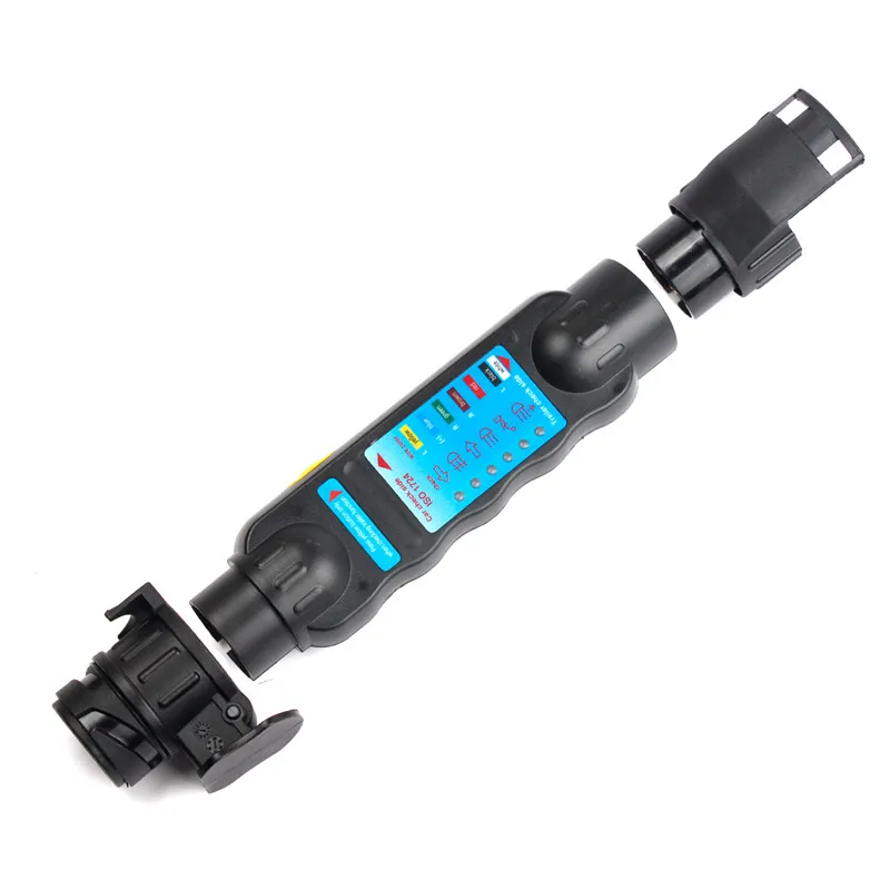 Airkoul 12V  Vehicle Car Trailer Tester 713 Pin Towing Light Cable Circuit Plug Socket  with 2 Adapters Car Accessories (6)