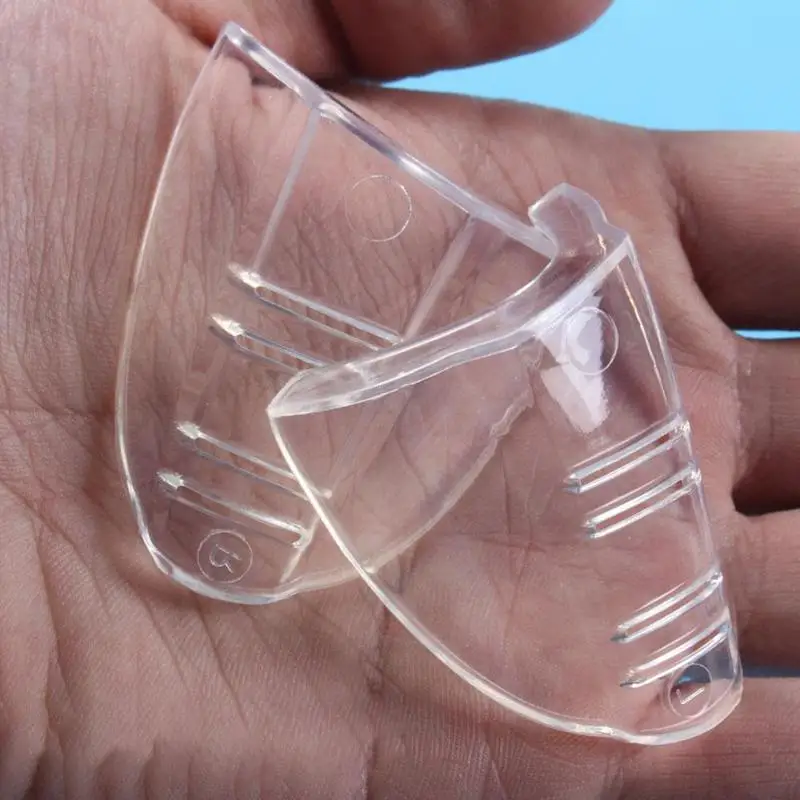 1 Pair Flexible Clear Side Shield For Safety Glasses