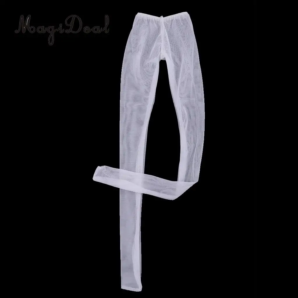 White 60cm Doll Stockings High Elastic Socks Leggings for 1/3 BJD Girl Dolls for Night Lolita Dolls Dress up Accessory