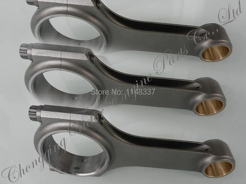 H beam кованый шатун с болтами для Chevrolet 350 высокой производительностью|rod forged|rod mrod