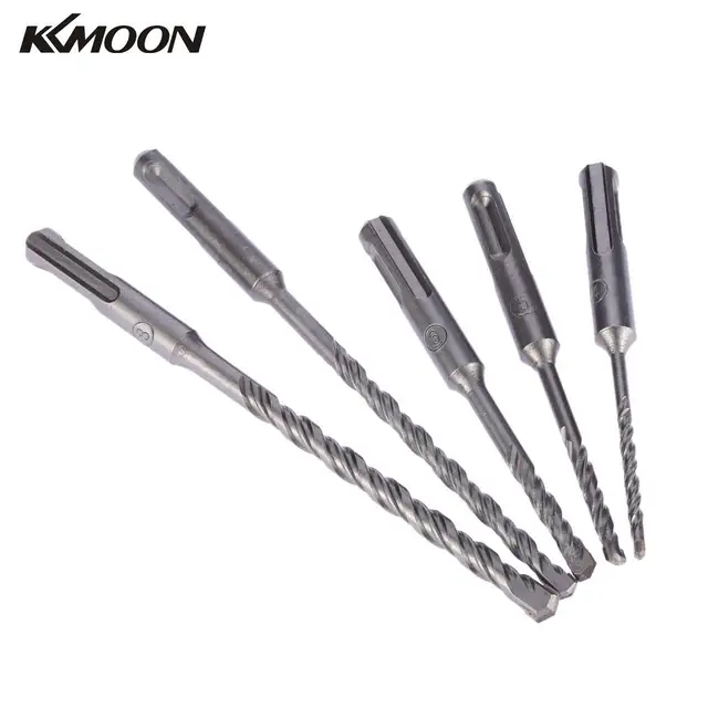 5pcs Set Shank Electric Hammer Impact Drill Bit Sds Round Handle 5pcs Set Shank Electric Hammer Impact Drill Bit Sds Round Handle