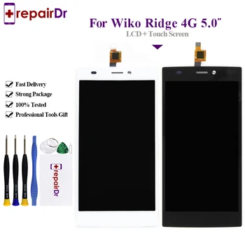 

100% Tested For Wiko Ridge 4G LCD Display+Touch Screen Assembly Digiziter Replacement LCD Screen for Wiko ridge 4G