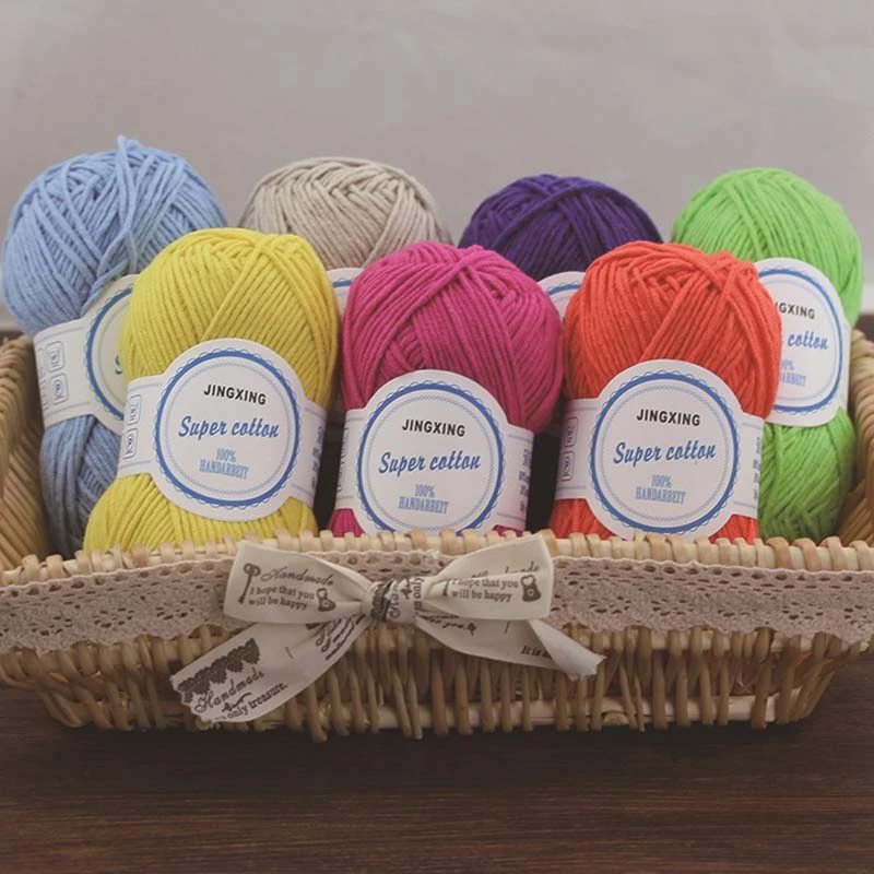 Aliexpress Buy Wholesale Baby Cotton Yarn For Knitting Soft Warm 