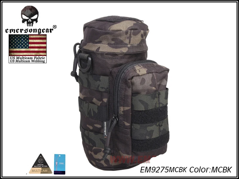 Emersongear Molle многоразовая сумка для страйкбола пейнтбольное оборудование тактическая сумка EM9275 черный Мультикам AOR2 хаки Койот коричневый - Color: MCBK