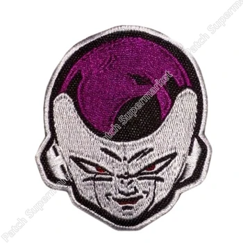 

Frieza Face Patch Dragon Ball Z DBZ GT Goku Piccolo Vegeta Krillin Embroidered