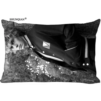 

Evan Peters Printed Rectangular Silk Pillowcase Two Sides Custom your image 35x45cm,30x60cm,40x60cm,45x75cm,50x75cm