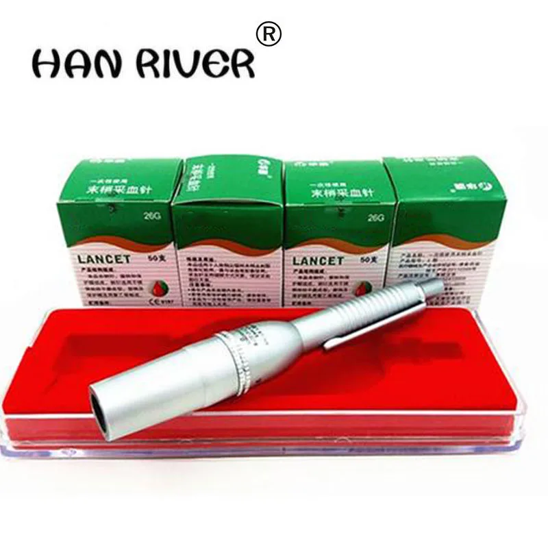 Stainless steel xie bleed blood pen pen line pen prick blood stasis