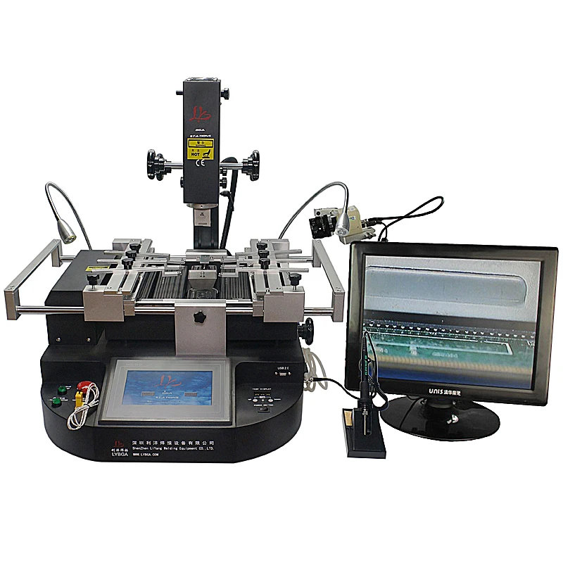 Updated LY HR560 3 zones hot air solder machine BGA Rework Station touch screen control built in lead-free solder iron цена Updated LY HR560 3 zones hot air solder machine BGA Rework Station touch screen control built in lead-free solder iron цены онлайн