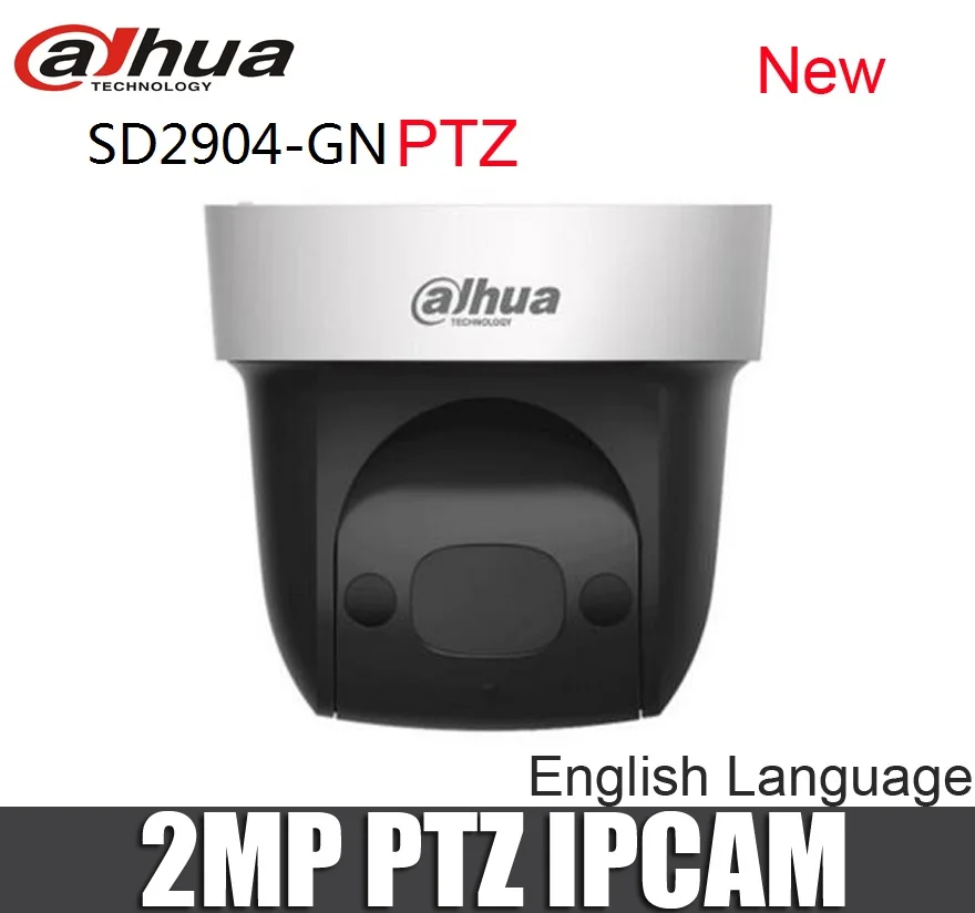 

Dahua IR Mini PTZ IP Camera SD2904-GN 4x optical zoom replace DH-SD29204T-GN SD29204S-GN SD29204t-gn 2MP 1080p Network camera