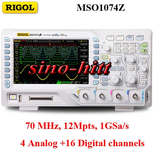 

Original RIGOL MSO1074Z Digital Oscilloscope 70Mhz 4 channel,30,000wfms/s 12Mpts Mixed Signal Oscilloscope MSO 1074Z Scopemeter