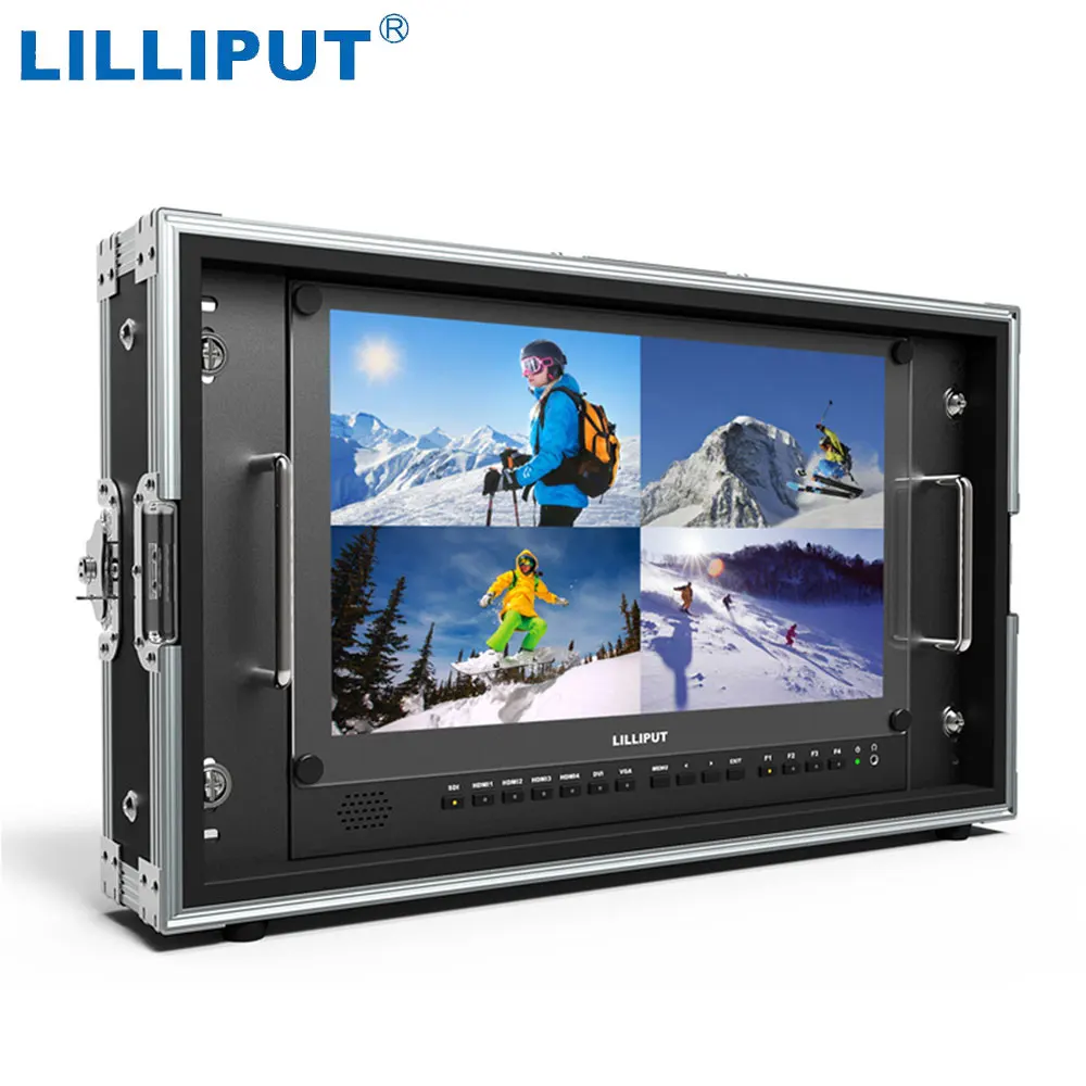 LILLIPUT BM230-4KS 23," 3840x2160 4x4K HDMI 3G-SDI вход и выход вещания директора монитор с HDR, 3D-LUT, цветовое пространство