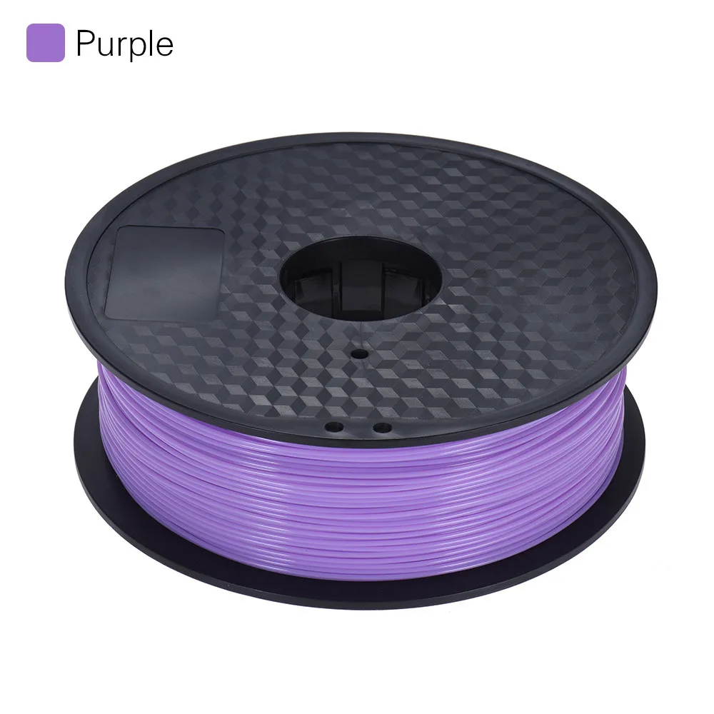 3d принтер Pla нити 1,75 мм 1 кг/0,02 фунтов точность+/-1,75 мм ABS/PLA 3D-принтер мм Filamento материал для ender 3 pro - Цвет: Purple ABS