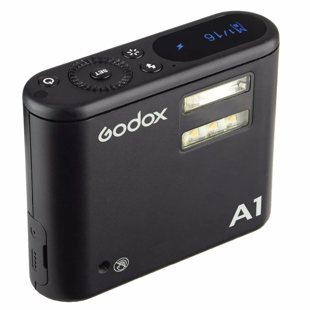 Godox A1 смартфон вспышка 2,4G Беспроводная вспышка мобильный телефон освещение для iPhone 8,7, 8 plus, 7,7 plus, 6s, 6s plus