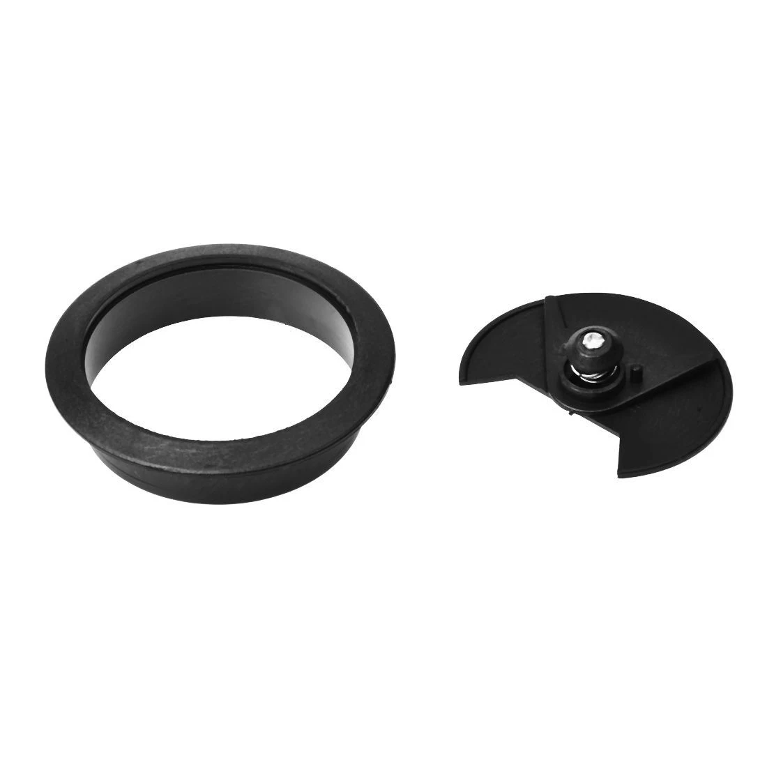 

20pcs PC Computer Desk Grommet Wire Hole Cap Cable Cover 60mm Black Dropshipping