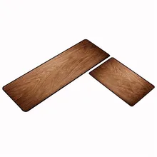 3D деревянный узор, кухонный длинный коврик, набор ковров для ванной, домашний входной коврик, современная спальня, гостиная, коврики для пола, 2шт, tapete