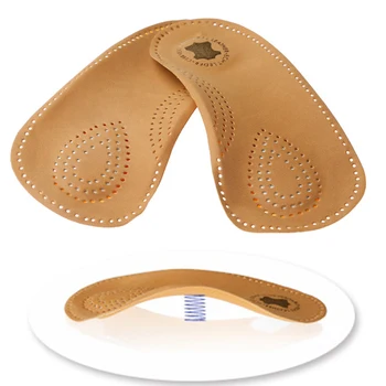 

1 Pair Foot Care Protector Arch Support Cushion Half Insole Flat Foot Corrector Shoe Insert Pads Orthotics Comfortable Shoe Pad