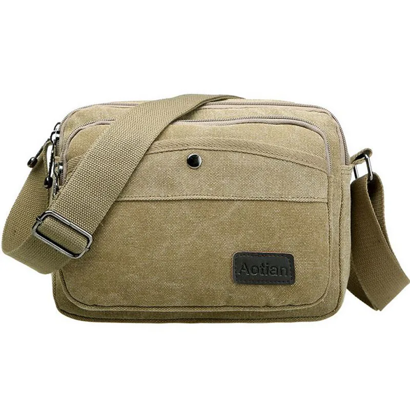 

Hot Sale! Outdoor Leisure Canvas Men Bags Multifunction Men's Shoulder Messenger Bag Brand Casual Sport Travel Crossbody Bags