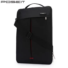 Bolso de hombro de la manga del ordenador portátil de la tableta Convertible de la marca POSEIT para HP Dell Acer Apple Sony LG 11 12 13,3 14 15,6 pulgadas