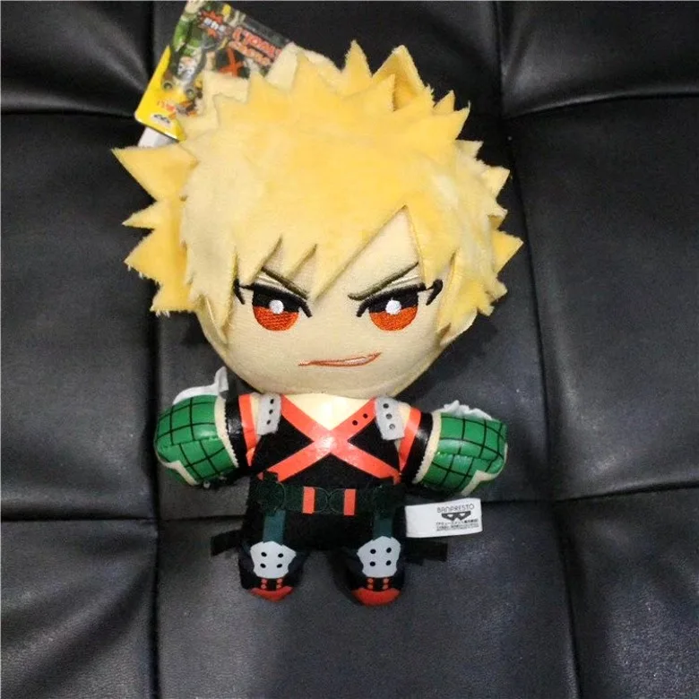 Аниме My Hero Academy toys плюшевая кукла izku Midoriya Katsuki Bakugou Shouto Todoroki плюшевая подвесная игрушка 15 см мягкие куклы