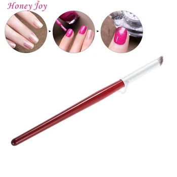 

Professional Nail Art Design Sable Blooming Paint Brush Gradient Gradual Color Change Cosmic Space Style Kolinsky Painting Pen