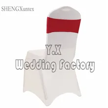 Один LayerLycra спандекс стул ремешок для чехол для свадебного стула