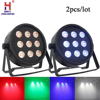 

Super Bright Par Lights with RGBW LED Par by DMX Control Sound Activated for DJ 2pcs/lot