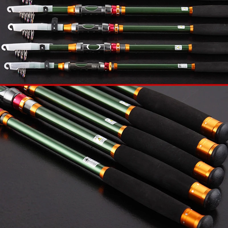 

FDDL 2.1M 2.4M 2.7M 3.0M 3.6M Portable Telescopic Fishing Rod Carbon Fishing Pole Travel Sea Fishing Spinning Rod Fishing Tackle