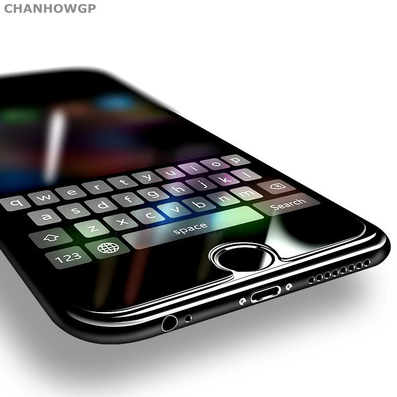 Закаленное стекло 9H для Apple iPhone X Xs Max XR 6 6s 7 8 plus 5 5S 5C SE 4 дюйма Защитная пленка экрана