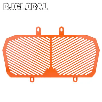 

CNC Motorcycle Radiator Grille Guard Cover Protector Water Tank Cover Protection Net Orange For KTM Duke 390 2013 2014 2015 2016