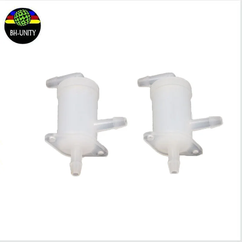 

4pieces/lot Hot sales 2-level buffer ink bottle for large format printer solvent inks filter parts