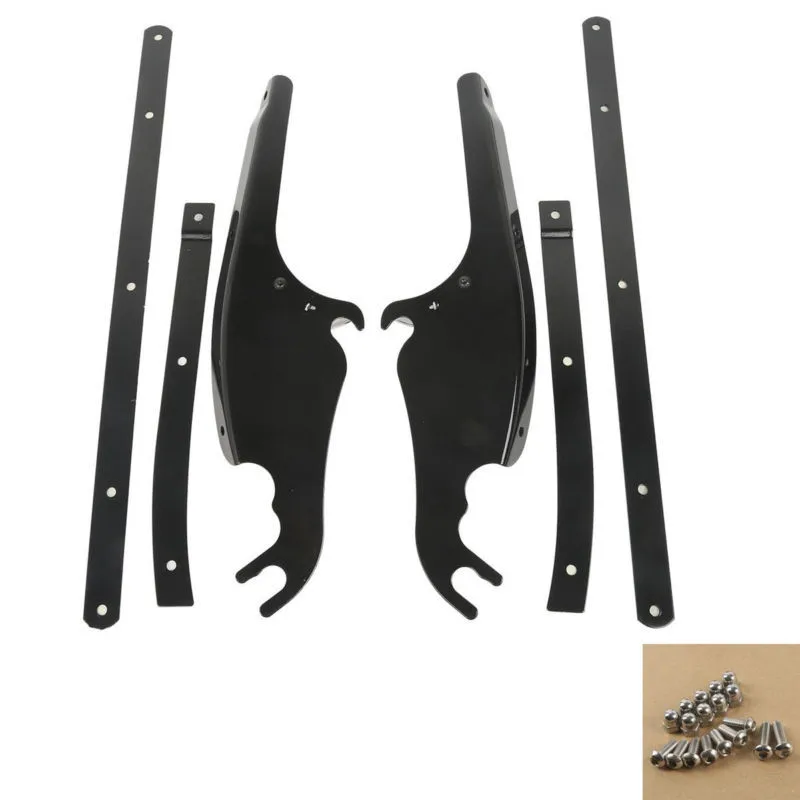 MotorcycleWindscreenWindshieldBracketKitsForHarleyFLSoftail