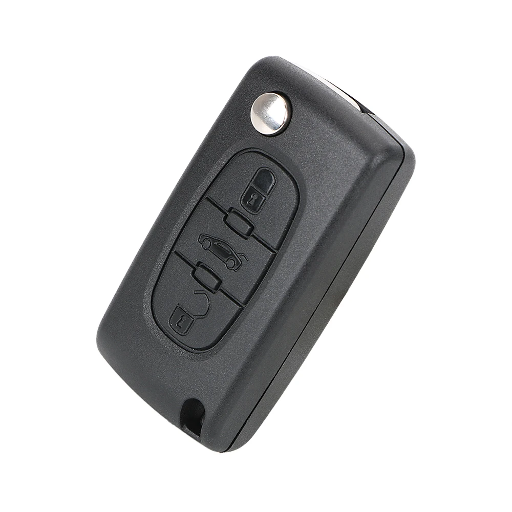 

Key Fob Case For CITROEN C2 C5 C6 GRAND XSARA PICASSO Peugeot Car Key Shell Remote Auto Replacement Parts Folding Flip