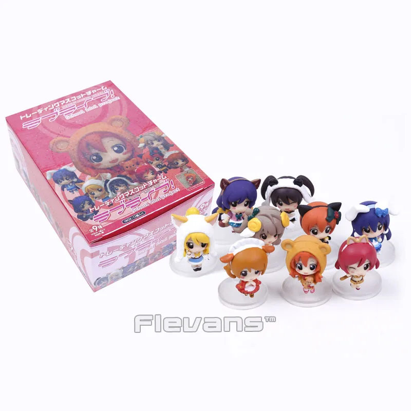 Love Live! Школьный Idol Project мультипликационный персонаж дома Умару мини ПВХ фигурки