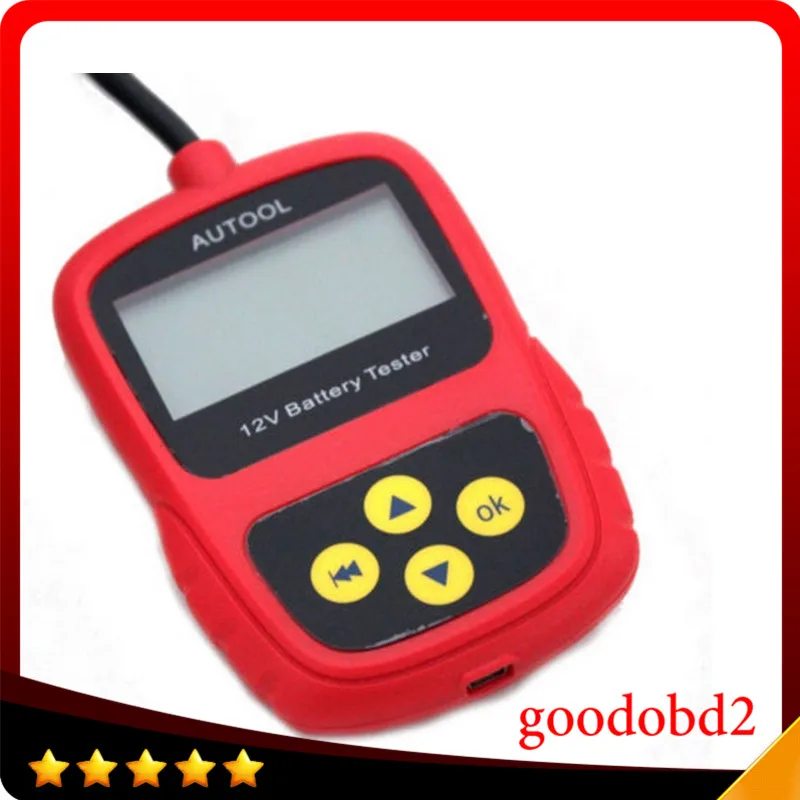 Super Oringinal AUTOOL Car 12V Mirco 100 тестер батареи с портативным дизайном Непосредственное