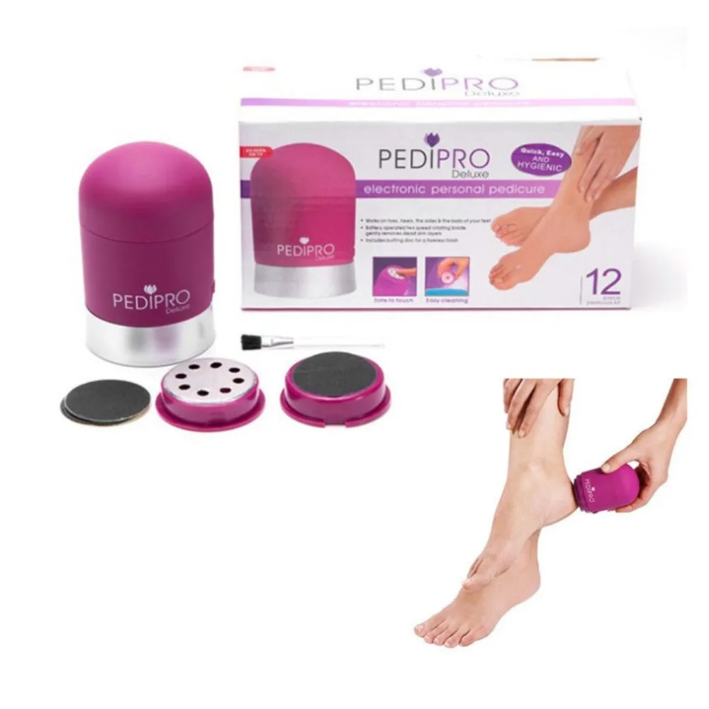 

Exfoliating Scrub Peeling Callus Scraper Electric Foot Grinder Removable Head Electric Foot File and Callus Remover
