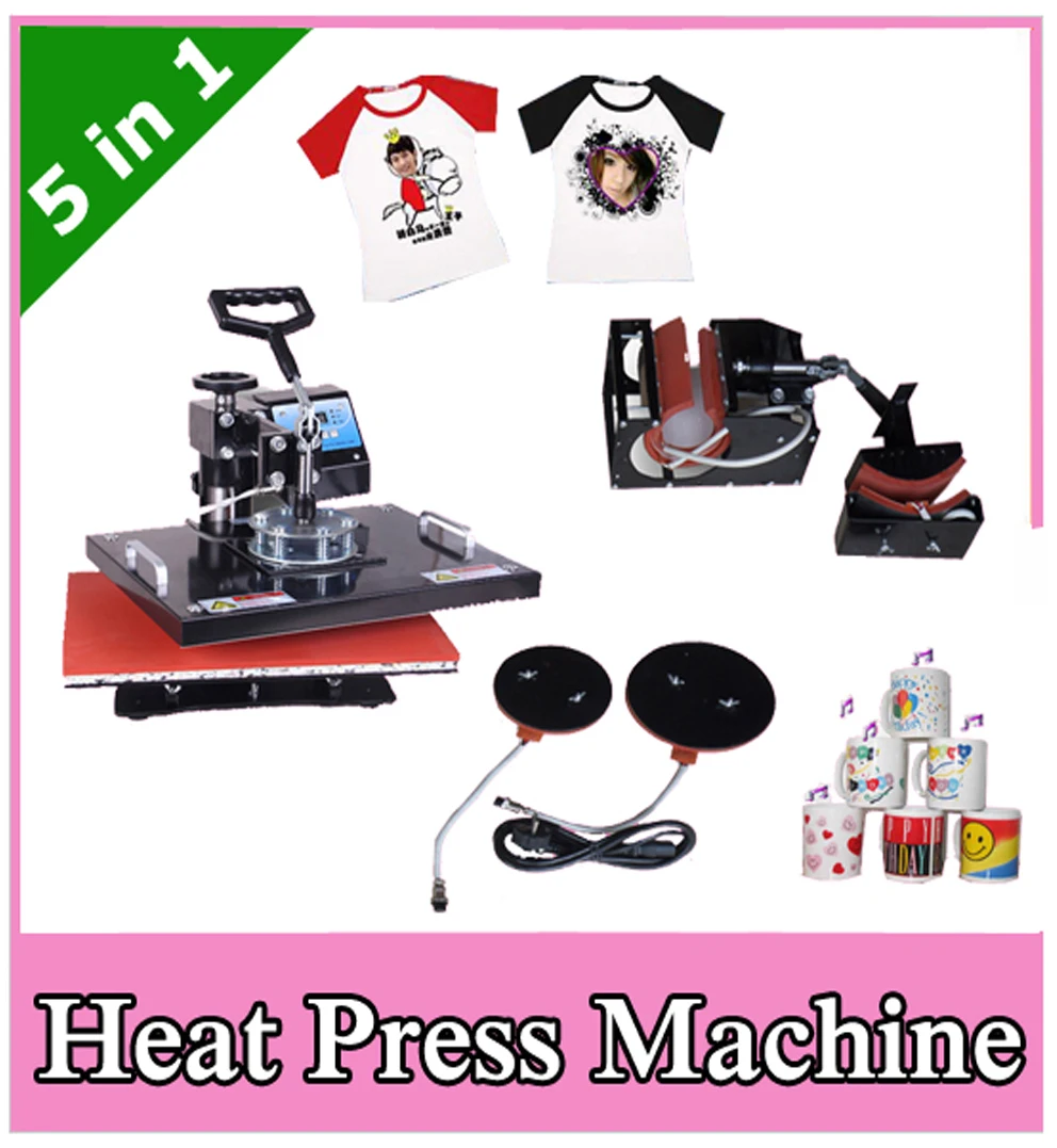 Cheap 5 in 1 New Design Combo font b Heat b font font b Press b
