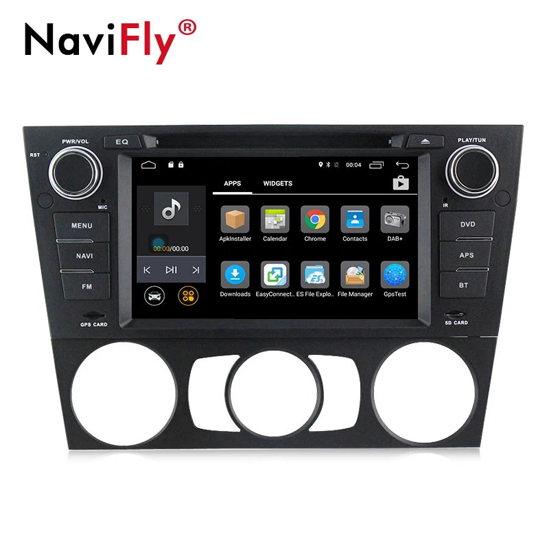 Cheap NaviFly pure Android 7.1 Quad Core Car DVD Player GPS Navi for E90 E91 E92 E93 Audio Radio Stereo Head Unit Free Canbus 2